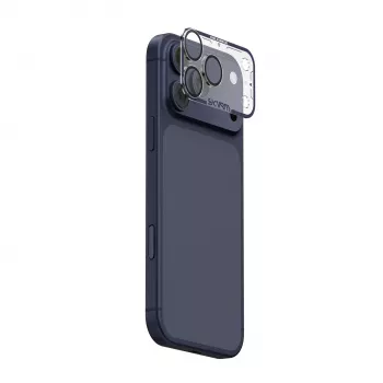 Skinarma Magma Full Matte Camera Lens Protector for iPhone 17 Pro Blue