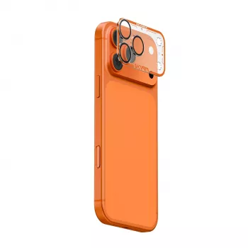 Skinarma Magma Full Matte Camera Lens Protector for Apple iPhone 17 Pro - Orange