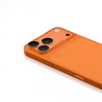 Skinarma Magma Full Matte Camera Lens Protector for iPhone 17 Pro Max - Orange
