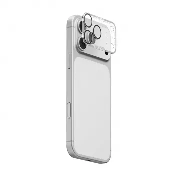 Skinarma Magma Full Matte Camera Lens Protector, skirta iPhone 17 Pro Max - pilka