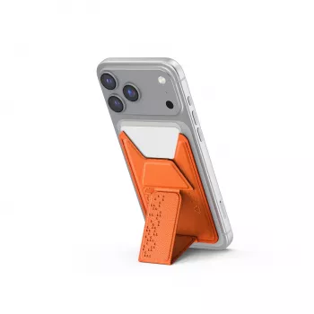 SKINARMA Kado Haxa Magnetinis Kortelių Laikiklis Su Rankena Ir Stovu Oranžinė