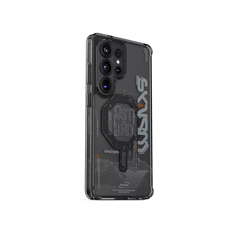 Skinarma Sonix Back Cover for Samsung Galaxy S26 Ultra, Black