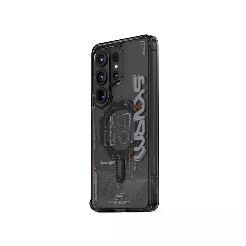 Skinarma Sonix Back Cover for Samsung Galaxy S26 Ultra, Black