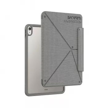 Skinarma Trilon Folio Case, skirtas iPad Air 11 colių (M2, 2024) / iPad Pro 11 colių (M4, 2024) – Pilka