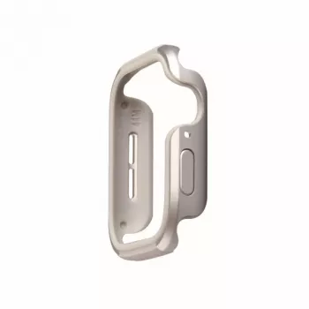 UNIQ Valencia Case for Apple Watch Series 4/5/6/SE/SE3 40mm - Titanium Silver