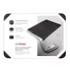 UNIQ Dfender Laptop Sleeve 16 inch Charcoal Black