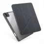 UNIQ Moven Dėklas, skirtas iPad Pro 11 (2021/2020) ir iPad Air 10.9 (2022/2020) su antimikrobine apsauga - Anglies Pilka