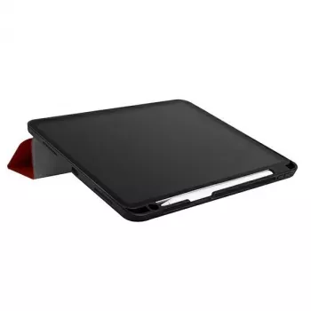 UNIQ Transforma Folio Case iPad Pro 11 inch / iPad Air 10.9 inch su antimikrobine apsauga, Coral Red