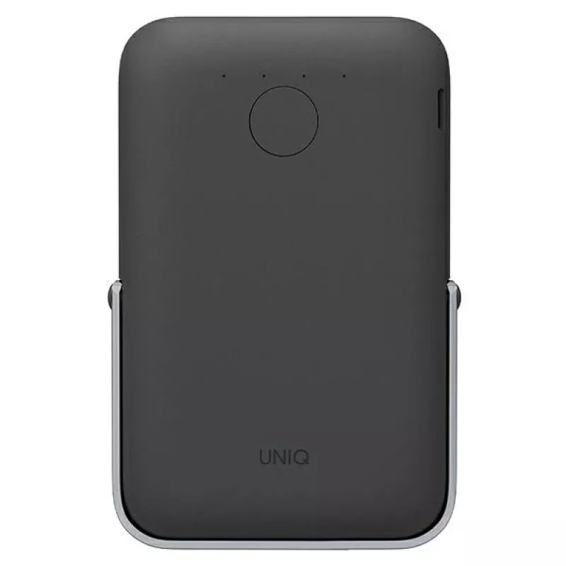 UNIQ Powerbank Hoveo 5000mAh USB-C 20W PD Fast Charge Wireless Magnetic Charcoal Grey