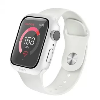 UNIQ Nautic apsauginis dėklas Apple Watch Series 4/5/6/SE/SE3 44mm baltas