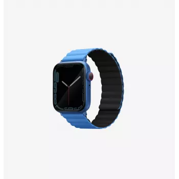 UNIQ Revix Reversible Magnetic Apple Watch Strap Black/Blue 42/44/45/49mm