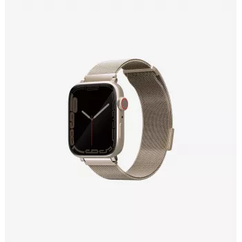 UNIQ Dante Apple Watch Strap Milanese Loop Stainless Steel Green 38/40/41mm Series 1-9/SE/SE2/SE3