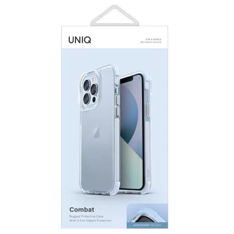 UNIQ Combat Case for iPhone 13 Pro / 13, Arctic Blue