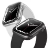 UNIQ Glase Apple Watch Series 7/8/9 41mm Dual Pack Clear & Smoke Protective Case