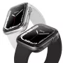 UNIQ Glase Apple Watch Series 7/8/9 41mm Dual Pack Clear & Smoke Protective Case