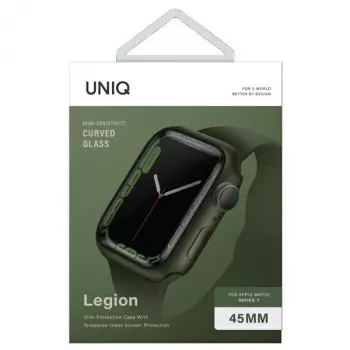 UNIQ Legion Protective Case for Apple Watch Series 7/8/9 45mm – Žalia