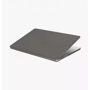 UNIQ Claro Hard Shell Case, skirta MacBook Pro 14 colių M1/M2/M3/M4/M5 (2021–2026) – Smoke Matt Grey