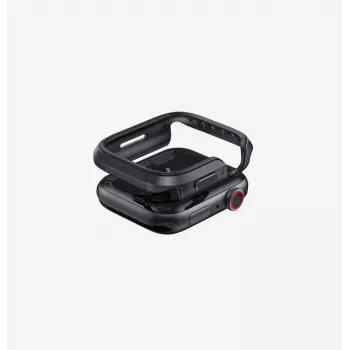 UNIQ Valencia Case for Apple Watch Series 4/5/6/7/8/9/SE/SE2/SE3 45/44mm Graphite