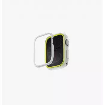 UNIQ Moduo Bumper Case for Apple Watch Series 4/5/6/7/8/9/SE/SE2/SE3 44/45mm Blush White