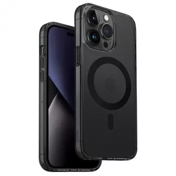UNIQ LifePro Xtreme MagClick Charging Case for iPhone 14 Pro Max 6.7 inch Black/Smoke Frost