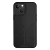 Dėklas UNIQ Transforma, skirtas iPhone 14 Plus / 15 Plus 6.7 colio, Magclick įkrovimas, Ebony Black (juodmedžio juoda)