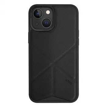 UNIQ Transforma Case for iPhone 14 Plus / 15 Plus 6.7 inch Magclick Charging Ebony Black