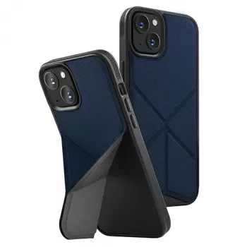 UNIQ Transforma Folio Case, skirta iPhone 14 Plus / 15 Plus 6.7 col. Magclick įkrovimui, elektrinė mėlyna