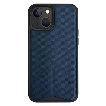 UNIQ Transforma Folio Case, skirta iPhone 14 Plus / 15 Plus 6.7 col. Magclick įkrovimui, elektrinė mėlyna