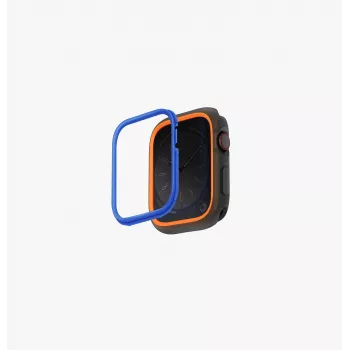 UNIQ Moduo Protective Case for Apple Watch Series 4/5/6/7/8/9/SE/SE2/SE3 44/45mm Orange-Blue