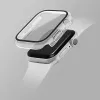 UNIQ Nautic Protective Case for Apple Watch Series 7/8/9 45mm, Clear/Transparent