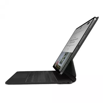 UNIQ Venno Magnetic Smart Keyboard Case, skirta iPad Pro 11 (2022/2021) ir iPad Air 10.9 (2022/2020) - Ebony Black