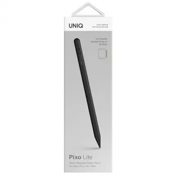 UNIQ Pixo Lite Magnetinis rašiklis iPad'ui, Graphite Black