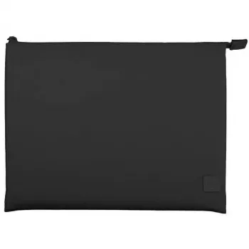 UNIQ Lyon Laptop Sleeve 16 inch Midnight Black Waterproof RPET