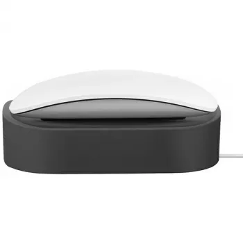 UNIQ Nova Įkrovimo Stotelė, skirta „Magic Mouse“ – tamsiai pilka