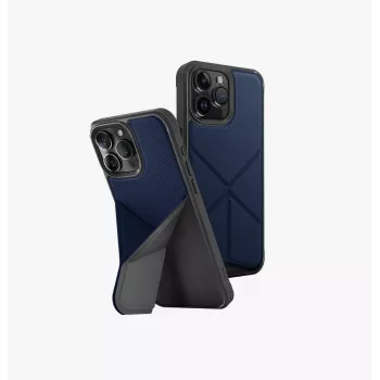 UNIQ Transforma Dėklas iPhone 15 Pro Max 6,7 col. MagClick Įkrovimas, Juodas Kaip Juodmedis