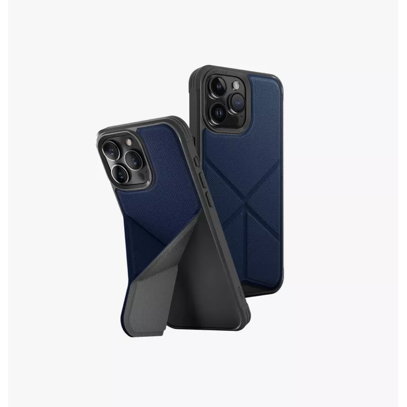 UNIQ Transforma Dėklas iPhone 15 Pro Max 6,7 col. MagClick Įkrovimas, Juodas Kaip Juodmedis