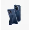 UNIQ Heldro Mount with Stand Case for iPhone 15 Pro Max 6.7 inch Lucent Clear