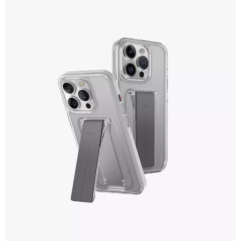 UNIQ Heldro Mount with Stand Case, skirta iPhone 15 Pro Max 6,7 colio, Ultramarine Deep Blue