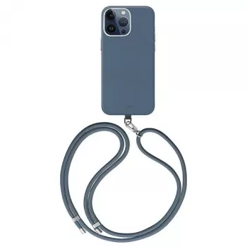 UNIQ Coehl Muse Dėklas iPhone 15 Pro 6,1 colio su magnetiniu įkrovimu Safyro Mėlyna