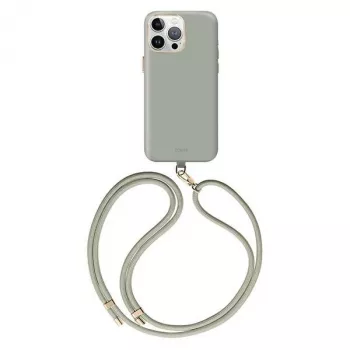 UNIQ Coehl Creme Dėklas, skirtas Apple iPhone 15 Pro 6.1 colio, su magnetiniu įkrovimu - Soft Sage