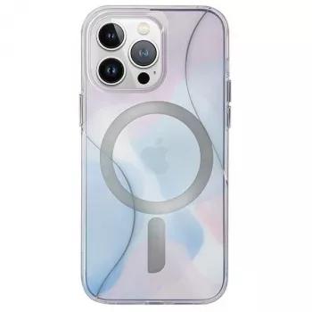 UNIQ Coehl Palette Case, skirta Apple iPhone 15 Pro Max 6.7 colio, su magnetiniu įkrovimu, Dusk Blue