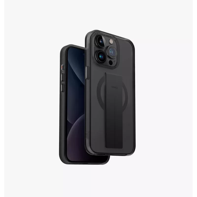 UNIQ Heldro Mag iPhone 15 Pro 6.1 inch MagClick Charging Case Lucent Clear