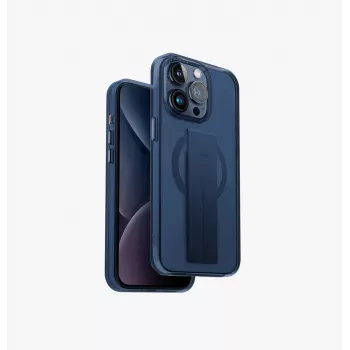 UNIQ Heldro Mag Case iPhone 15 Pro 6,1 colio MagClick Įkrovimas Ultramarine Deep Blue