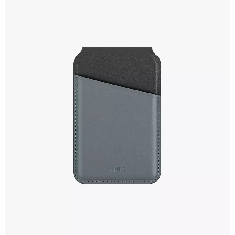 UNIQ Lyden DS Magnetinė Piniginė su RFID ir Telefono Stovu, Dramblio Kaulo / Kerpių Žalia