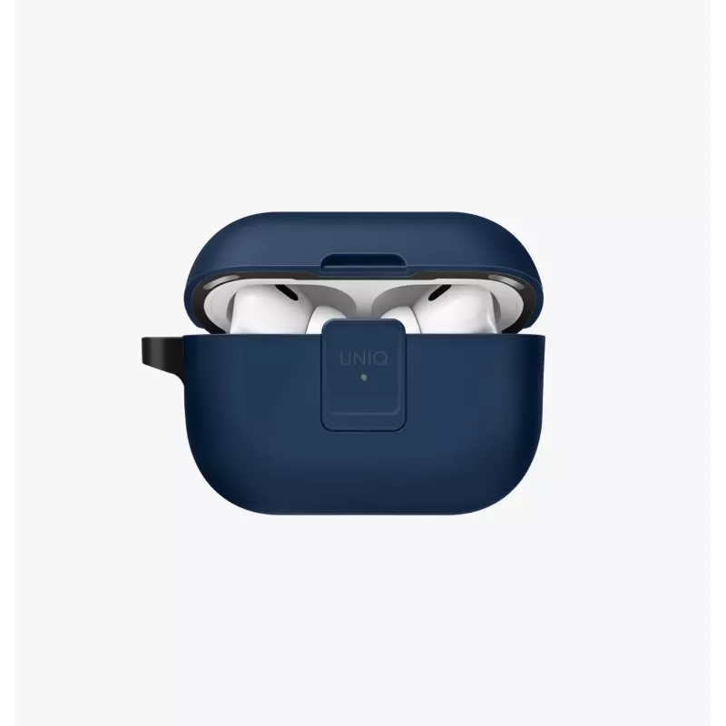 UNIQ Clyde Lock Case AirPods Pro 2 (2022/2023) - Anglies Pilka / Tamsiai Pilka