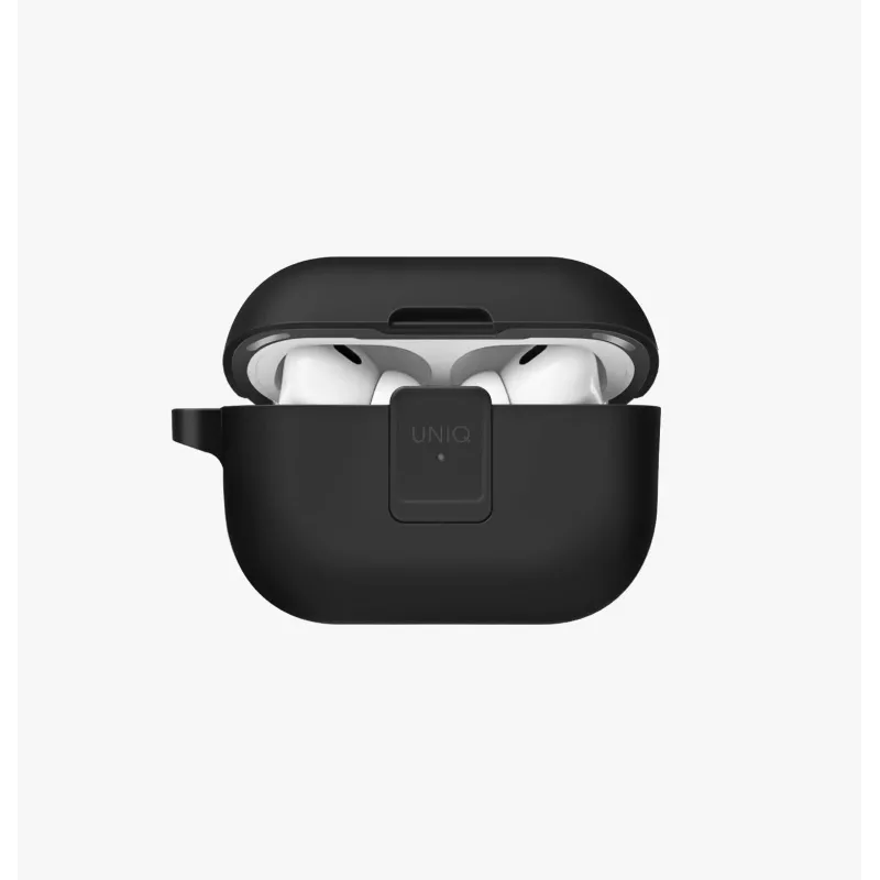 UNIQ Clyde Lock Case, skirtas AirPods Pro 2 (2022/2023) – karališkai mėlyna / tamsiai pilka