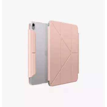 UNIQ Camden Click Folio Case, skirta iPad Air 11 colių (M2, 2024) / iPad Air 10,9 colių (2022/2020) - Blush Pink