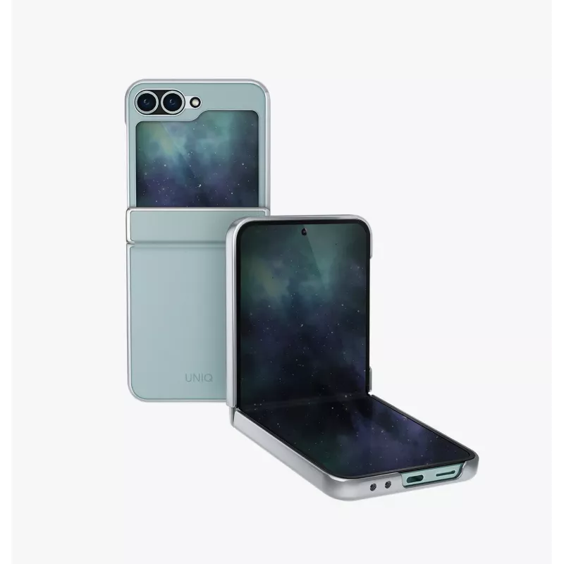 UNIQ Ora Case for Samsung Galaxy Z Flip6 / Z Flip7 FE, Black