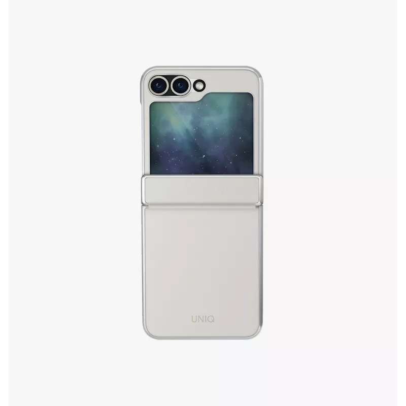 UNIQ Ora Case for Samsung Galaxy Z Flip6 / Z Flip7 FE, Black