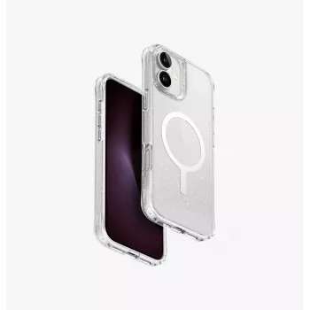 UNIQ LifePro Xtreme Magclick Charging Case iPhone 16 Plus 6.7 colio skaidrus su blizgučiais